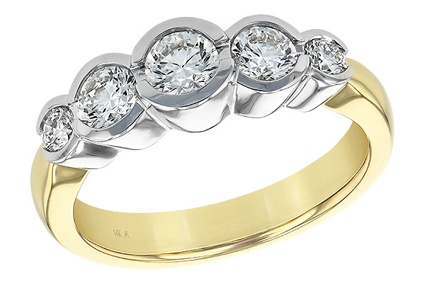 A129-51681: LDS WED RING 1.00 TW