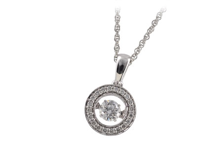 A223-17163: NECKLACE .33 TW