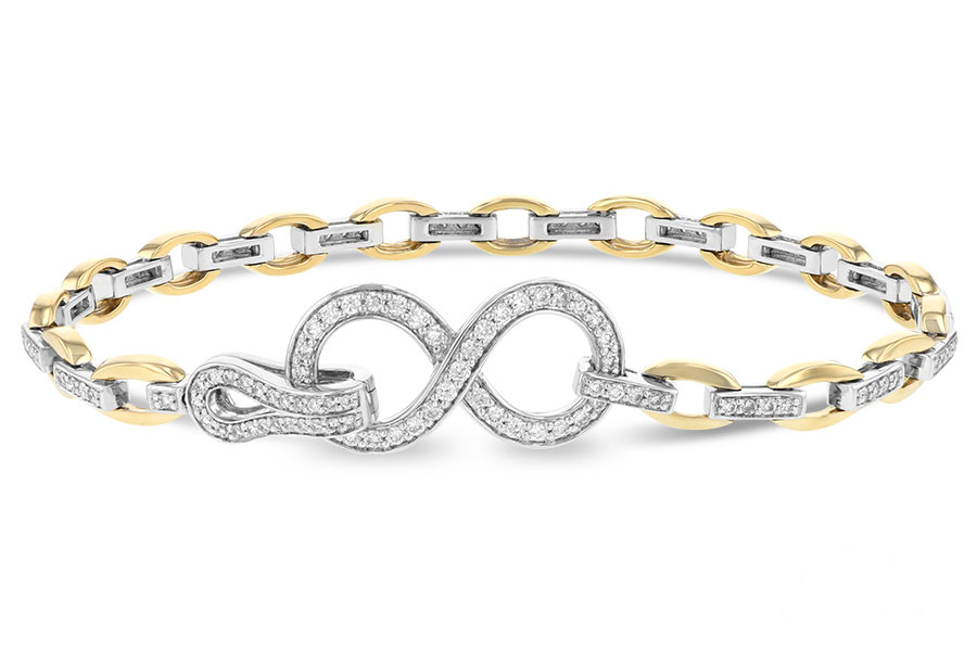A224-95354: BRACELET 1.00 TW (YG & WG)