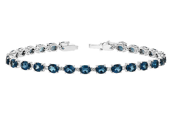A225-84381: BRACELET 8.97 LONDON BLUE TPZ 9.55 TGW