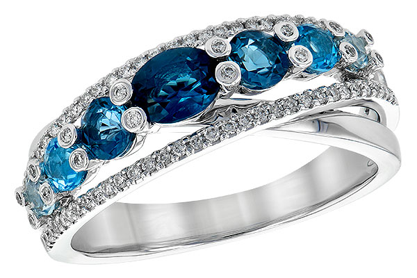 A226-73536: LDS RG 1.06 BLUE TOPAZ 1.25 TGW
