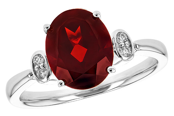 A226-80818: LDS RG 2.90 GARNET 2.96 TGW (10x8MM GAR)