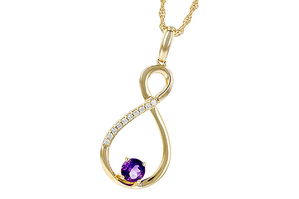 A309-46190: NECK .22 AMETHYST .27 TGW