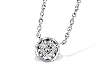 A309-46218: NECKLACE .15 BR (18")