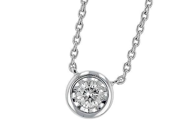 A309-46218: NECKLACE .15 BR (18")