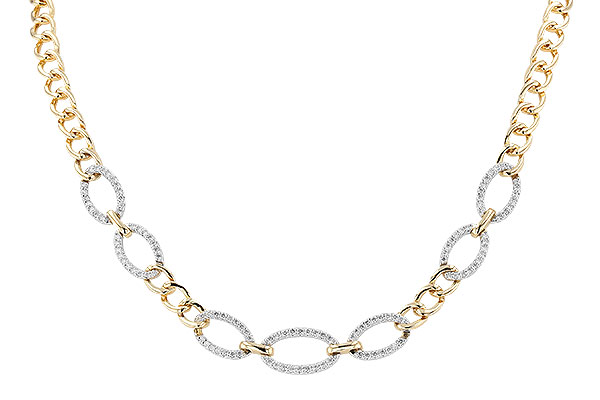 A310-38954: NECKLACE 1.12 TW (17")(INCLUDES BAR LINKS)