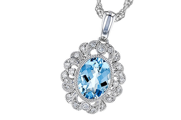 A310-38972: NECK .98 AQUA 1.12 TGW (8x6MM AQ)
