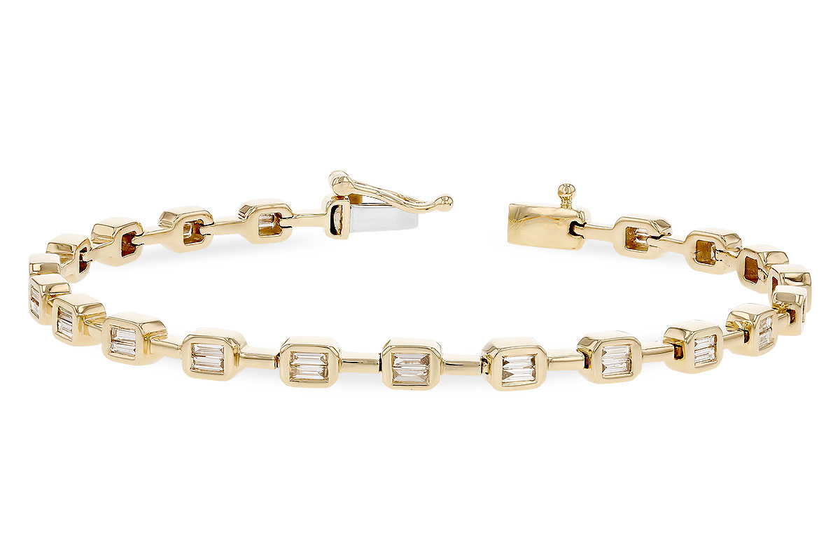 A310-41681: BRACELET .90 TW BAGUETTE