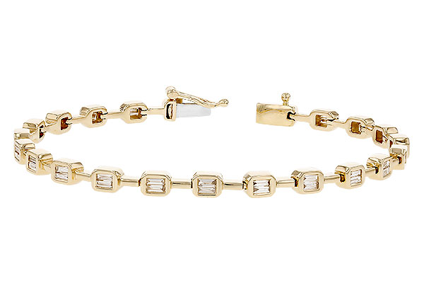 A310-41681: BRACELET .90 TW BAGUETTE