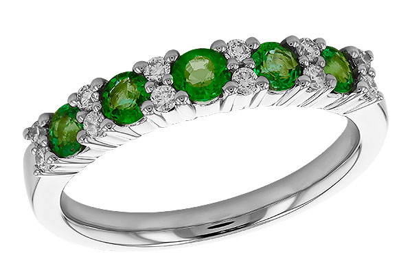 A310-44436: LDS WED RG .55 EMERALD .72 TGW