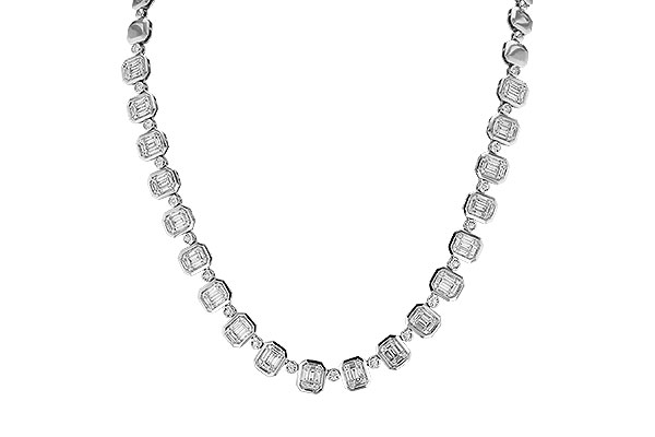 A311-28063: NECKLACE 2.48 BAG 2.95 TW (16")