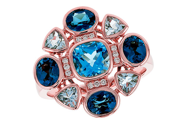 A311-30745: LDS RG 3.19 TW BLUE TOPAZ 3.25 TGW
