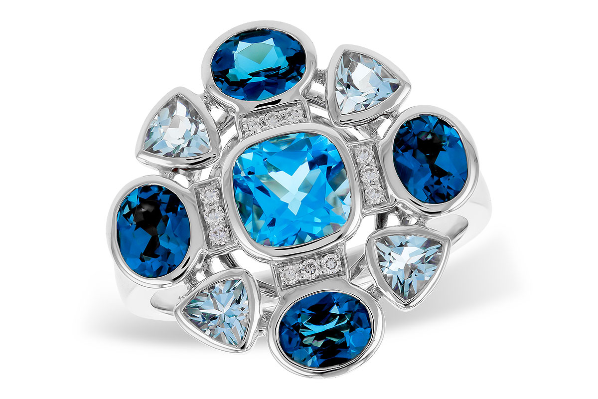 A311-30745: LDS RG 3.19 TW BLUE TOPAZ 3.25 TGW