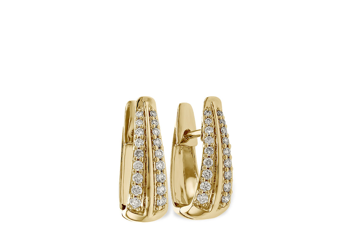 A311-30781: EARRINGS .25 TW