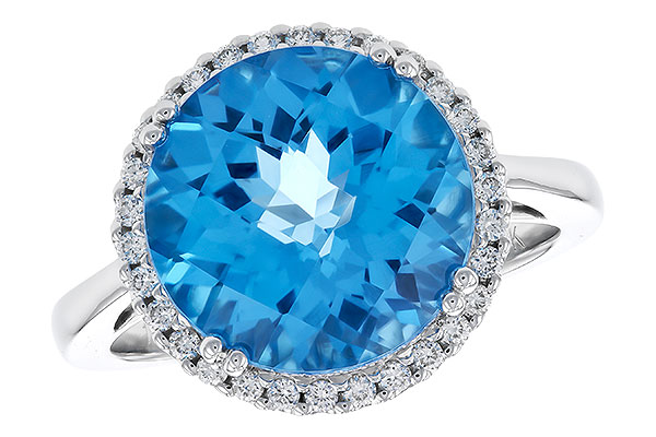 A311-30790: LDS RG 7.20 BLUE TOPAZ 7.42 TGW