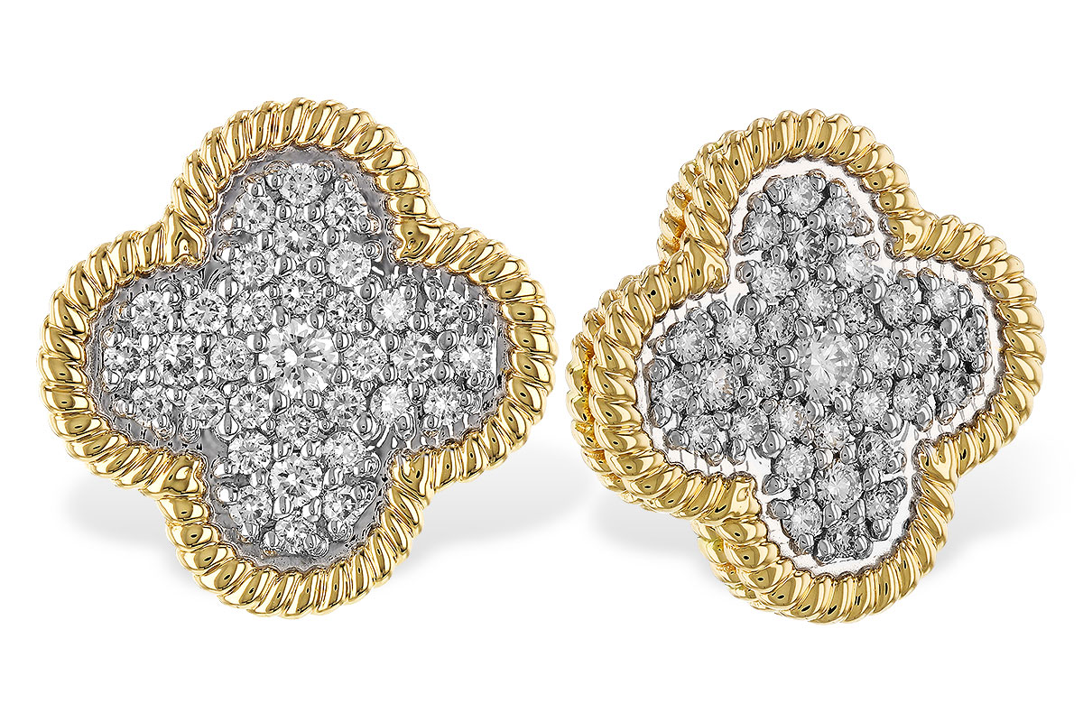 A311-32609: EARRINGS .50 TW