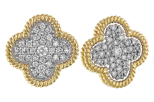A311-32609: EARRINGS .50 TW