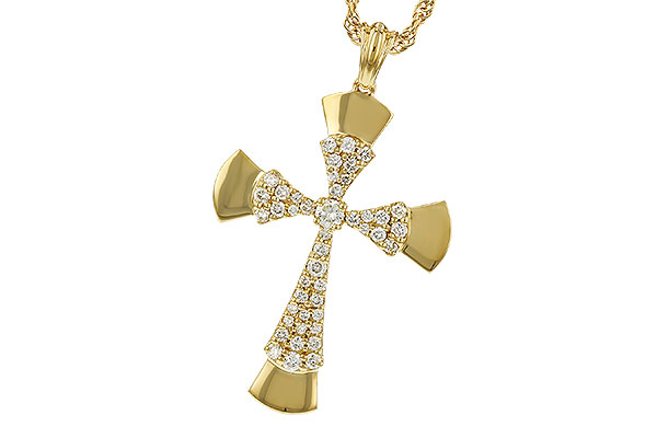 A311-34409: NECKLACE .36 TW