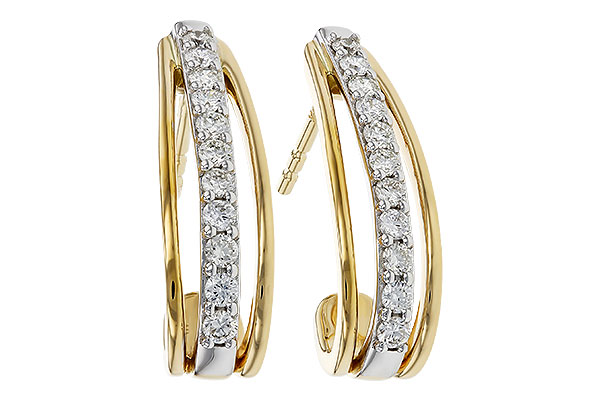 A311-35281: EARRINGS .40 TW