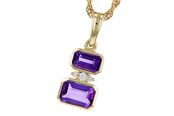 A311-36218: NECK .72 TW AMETHYST .75 TGW