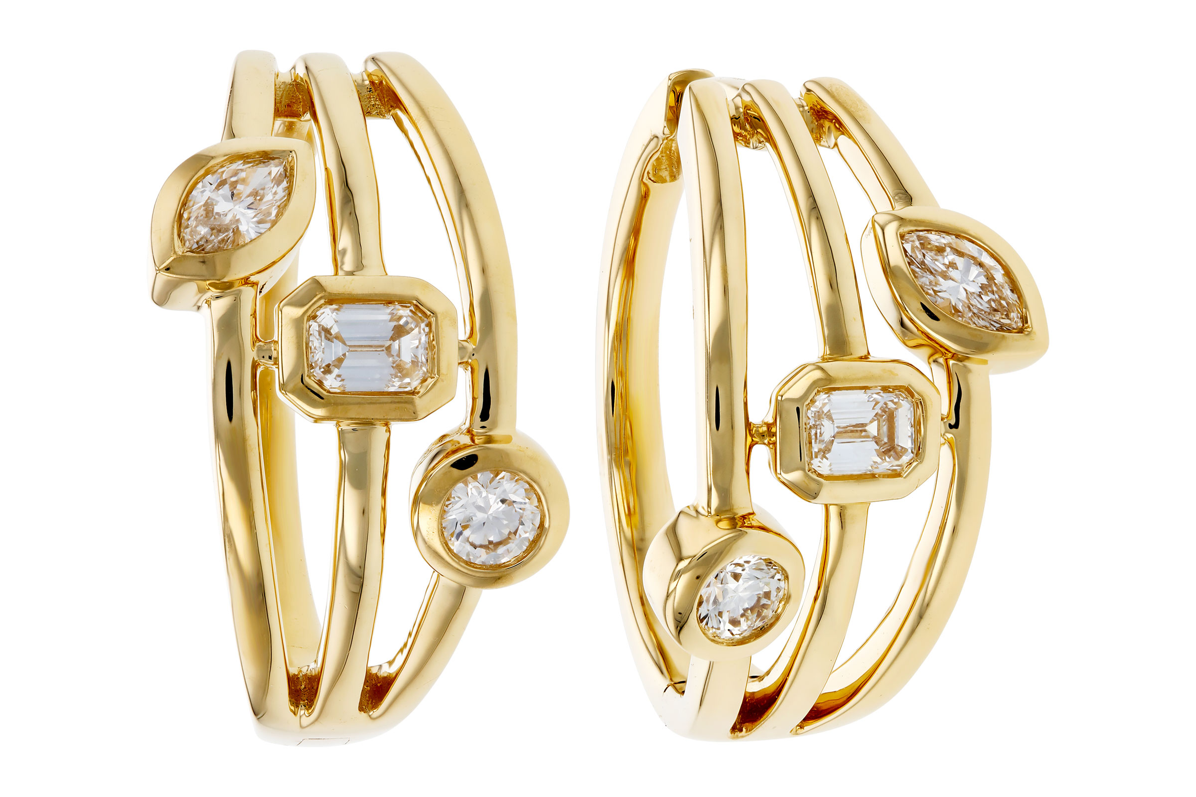 A312-19881: EARRINGS .45 TW (BR/EC/MQ)