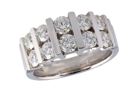 B129-47099: LDS WED RG 2.00TW