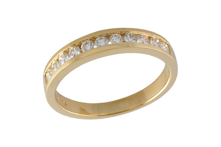 B219-54436: LDS DIA WED RG .37 TW