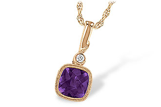 B220-44445: NECK .84 AMETHYST .86 TGW