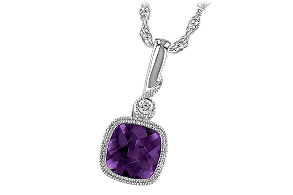 B220-44445: NECK .84 AMETHYST .86 TGW