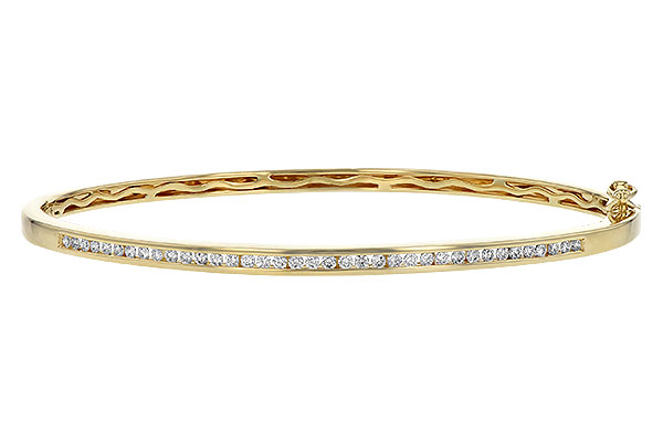 B225-87136: BANGLE BRACELET .50 TW