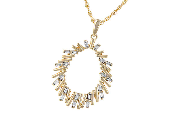 B226-78018: NECK .24 TW BAGUETTE DIAS