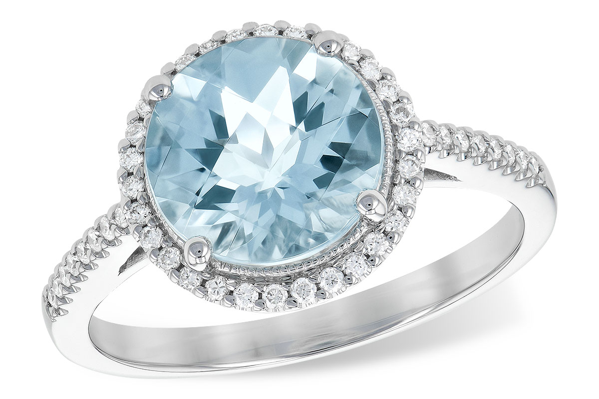 B226-78945: LDS RG 2.08 AQUAMARINE 2.27 TGW