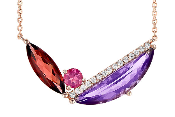 B309-48963: NECK 3.24 SEMI-PREC (GT,AMY,PT) 3.35 TGW