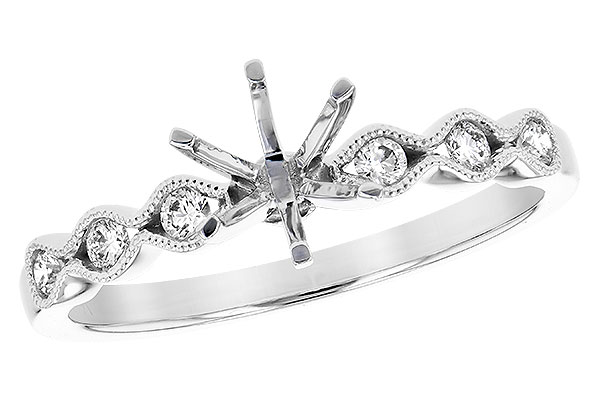 B309-49827: LDS SEMI DIA RG .15 TW