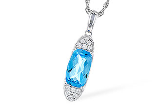 B310-37127: NECK 2.02 BLUE TOPAZ 2.12 TGW