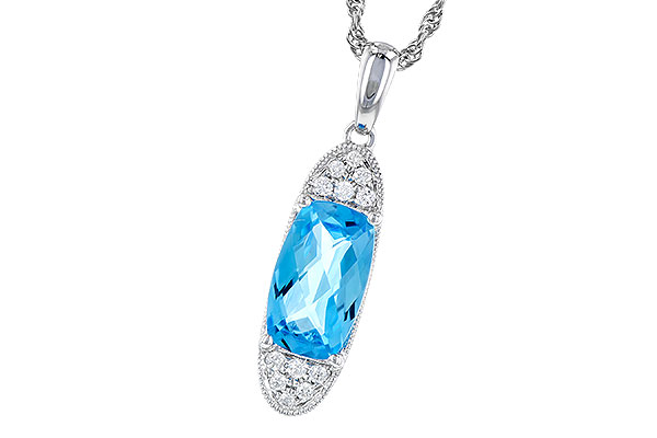 B310-37127: NECK 2.02 BLUE TOPAZ 2.12 TGW