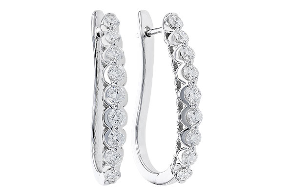 B310-39845: EARRINGS 2.00 TW