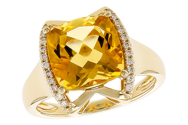 B310-41727: LDS RG 3.74 CITRINE 3.85 TGW (10MM CIT)
