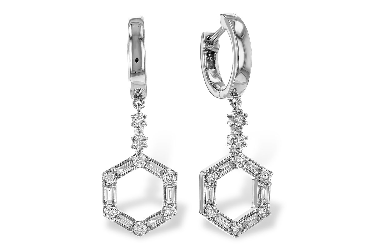 B311-28936: EARRINGS .23 BAG .60 TW