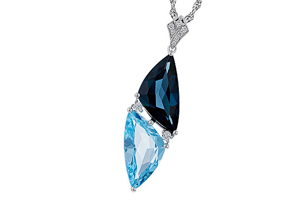 B311-29872: NECK 6.87 BLUE TOPAZ 6.97 TGW