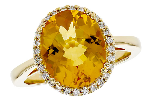 B311-30790: LDS RG 3.85 CITRINE 4.05 TGW (12x10MM OV)