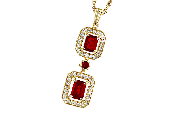 B311-31727: NECK 1.22 TW RUBY 1.43 TGW