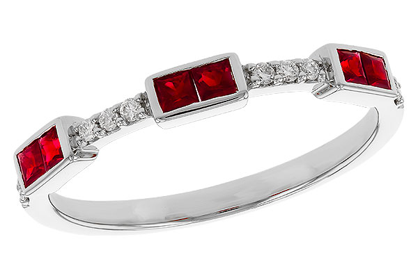 B311-32554: LDS WED RG .34 RUBY .41 TGW