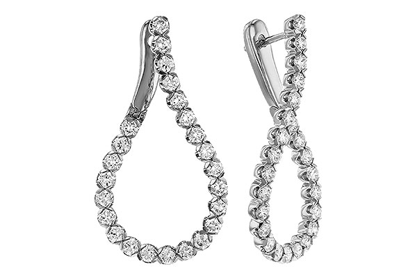 B311-34427: EARRINGS 2.00 TW