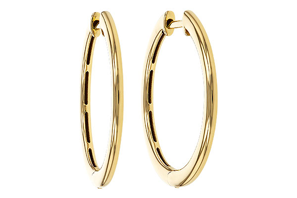 B311-35299: GOLD EARRINGS (24MM)