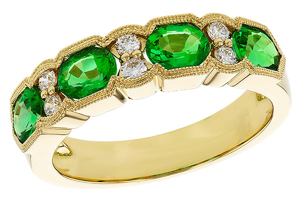 B311-35345: LDS WED RG 1.20 EMERALD 1.38 TGW (5x4MM EMER)