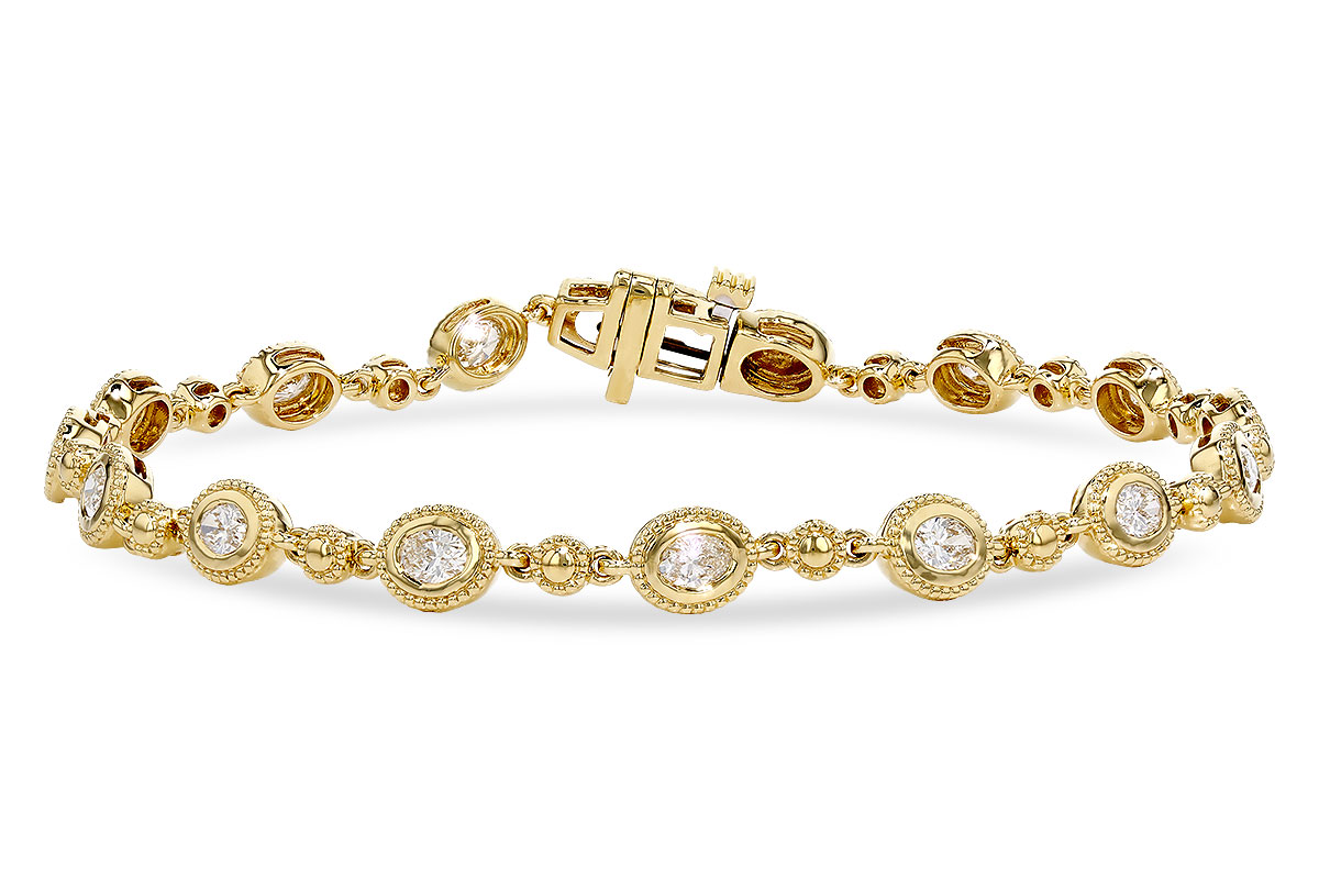 B311-35354: BRACELET 1.25 TW OVAL DIAS (7")