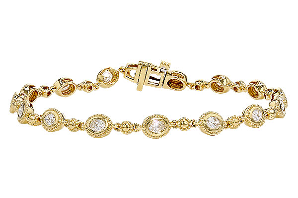 B311-35354: BRACELET 1.25 TW OVAL DIAS (7")