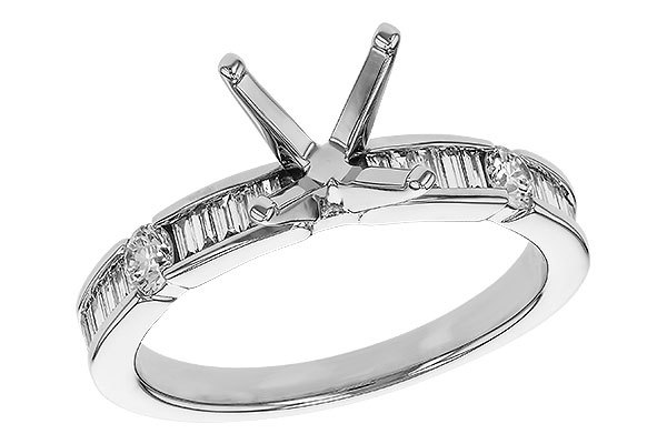 B311-36263: LDS SEMI DIA RG .23 TW BAG .40 TW