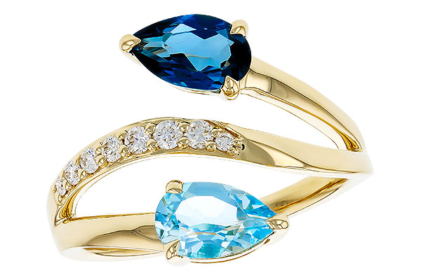 B312-18945: LDS RG 3.56 TW BLUE TOPAZ 3.70 TGW (8x5MM BT)